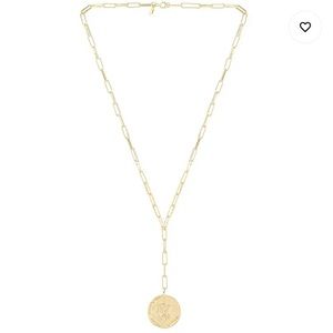 Gorjana Ana Lariat in Gold